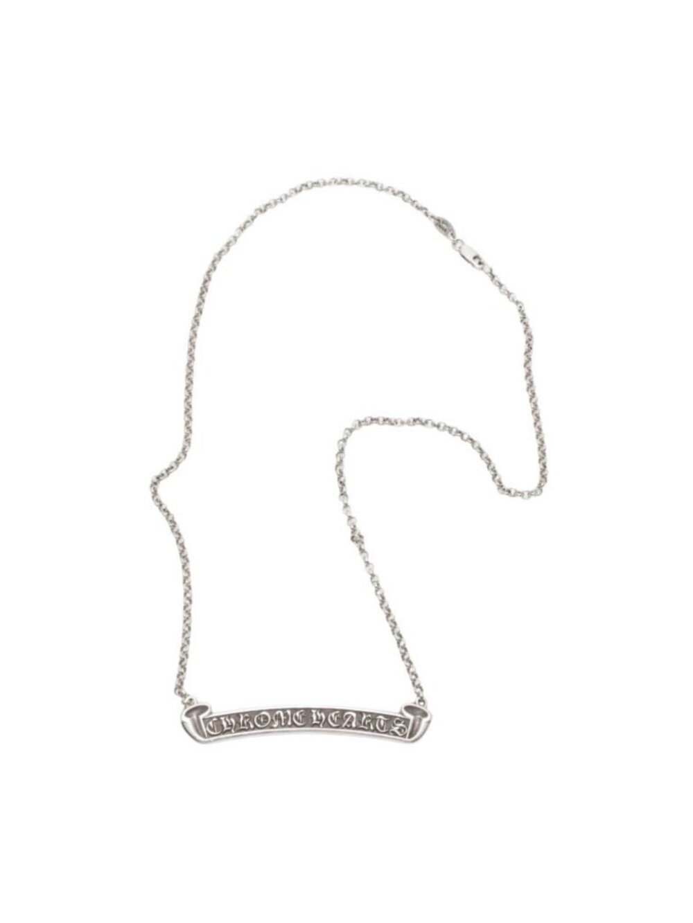 Chrome Hearts Scroll Label Neckchain Necklace